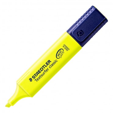 Marcador Fluorescente Staedtler Textsurfer Classic 364 Amarelo