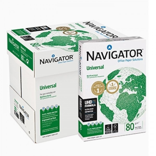 Papel A4 80gr Navigator Caixa 5 Resmas 500fls