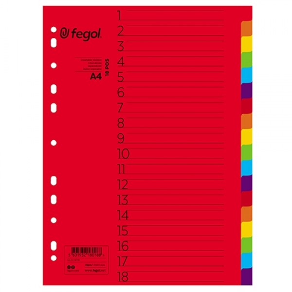Separador FEGOL (18un)