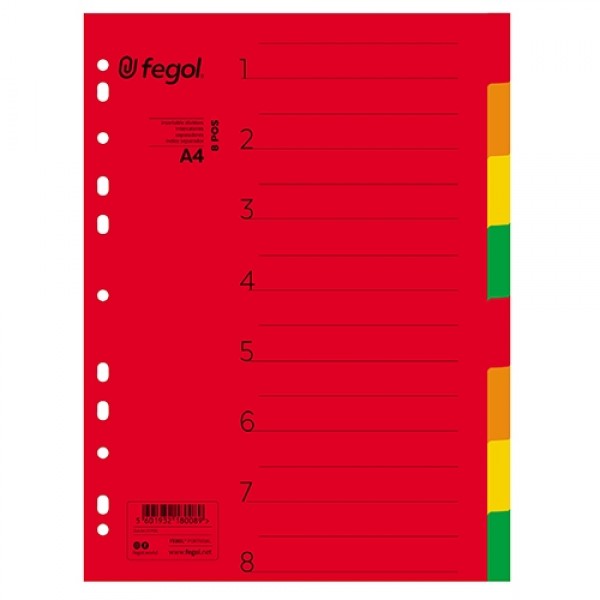 Separador FEGOL (8un) 