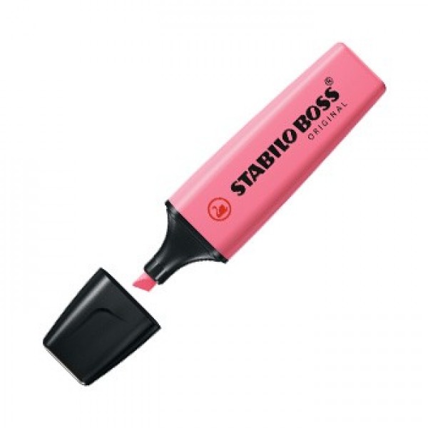 Marcador Fluorescente Stabilo Pastel Rosa Cereja 70/ 150