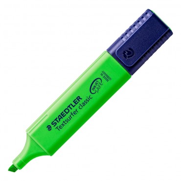 Marcador Fluorescente Staedtler Textsurfer Classic 364 Verde