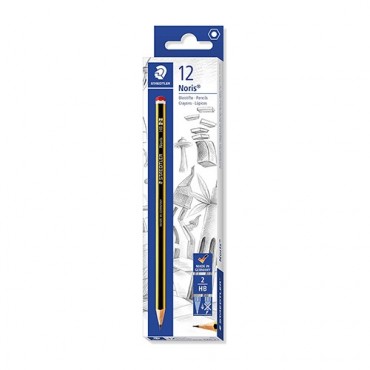 Lápis grafite Nº2/HB Staedtler Noris 120-2 - Caixa 12 unid