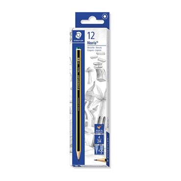 Lápis grafite Nº4/2H Staedtler Noris (120-4) - Caixa 12 unid.