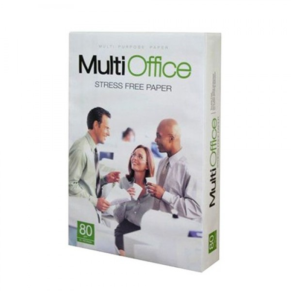 Resma papel fotocópia a4 80gr multioffice branco