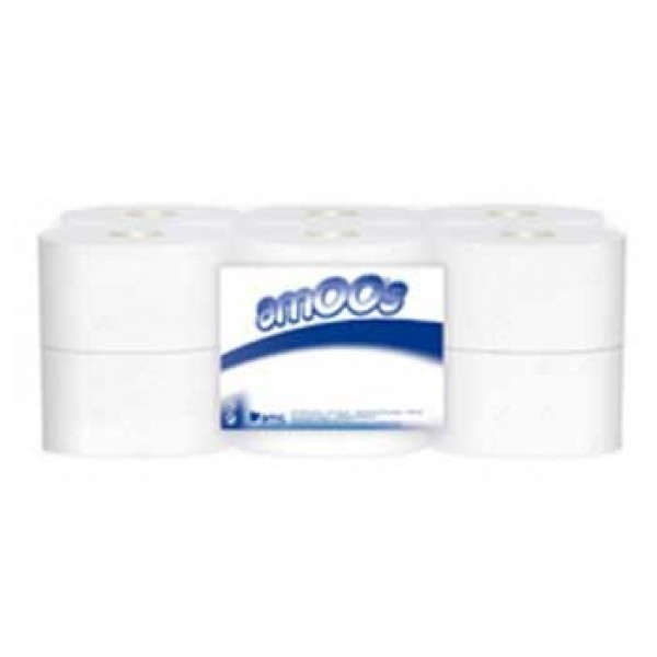 Papel Higiénico AMOOS (180mts) - 2Fls/12un