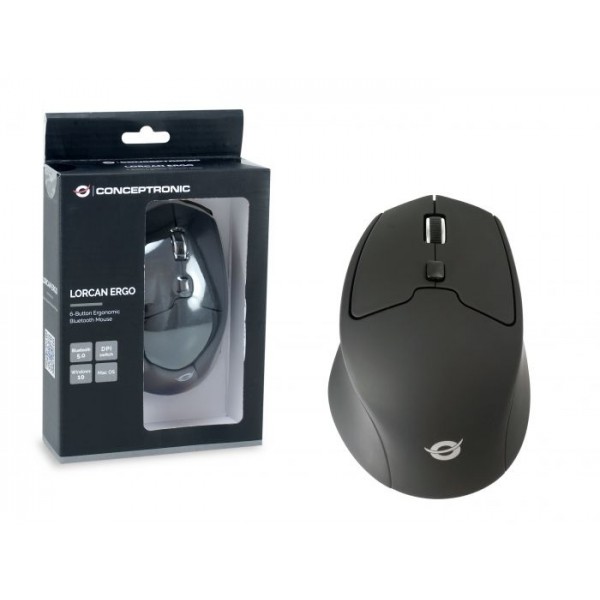 Rato Conceptronic Bluetooth 6 botões Lorcan Ergo