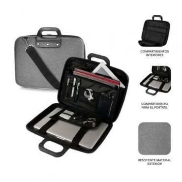 Mala P/ Portátil Subblim Eva Laptop Bag Pl 13.3" Cinza