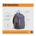 HP Mochila Travel 18L cinza para Portátil 15.6"